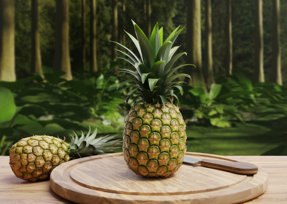 Ananas jak antioksidans